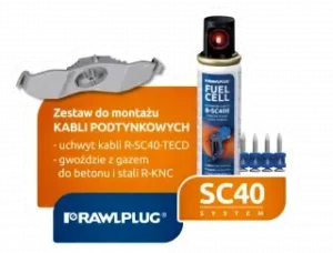 Vobleris SC40 – rinkinys įleidžiamiems laidams – vienetinė pakuotė – 1 vnt.