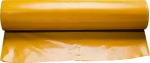 Stora polietileno folija 0,2 mm; plotis 4 m; ilgio 50 metras; tolerancija 30%; geltona – ritinys – 200 m²