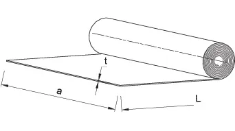 Stora polietileno folija 0,2 mm; szer.4 m; ilgio 50 metras; tolerancija 30%; mėlyna – ritinys – 200 m² - Image 3