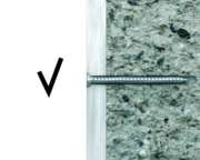 WHO 7,5 × 182 durų staktos varžtas mm – kartoninė dėžė – 100 vnt. techninis brėžinys