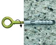 Pastolių kablys R-HR 12 × 300 mm – kartoninė dėžė – 25 vnt. techninis brėžinys