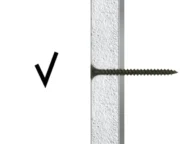 Fosfatinis varžtas gipso kartono plokštėms – metalas FS 3,5 × 19 mm – lizdinė pakuotė – 100 vnt. techninis brėžinys