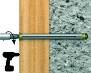 Durų staktos inkaras O 10 × 92 mm – lizdinė pakuotė – 4 vnt. techninis brėžinys